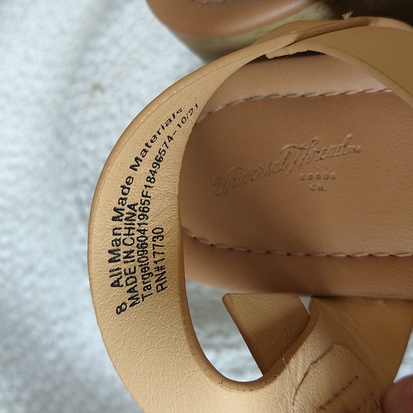 Universal Thread Alba Platform Woven Sandals - Picture 15 of 16